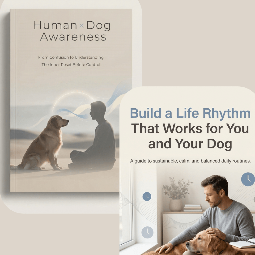 🟢 Phase 3 — Structure 📘 Human × Dog Awareness — From Confusion to Understanding 📘 Build a Life Rhythm That Works for You and Your Dog - My Store