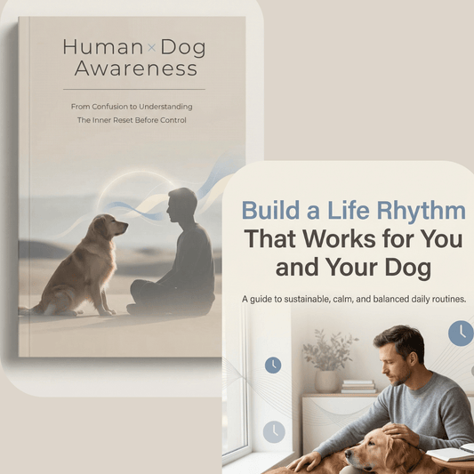 🟢 Phase 3 — Structure 📘 Human × Dog Awareness — From Confusion to Understanding 📘 Build a Life Rhythm That Works for You and Your Dog - My Store